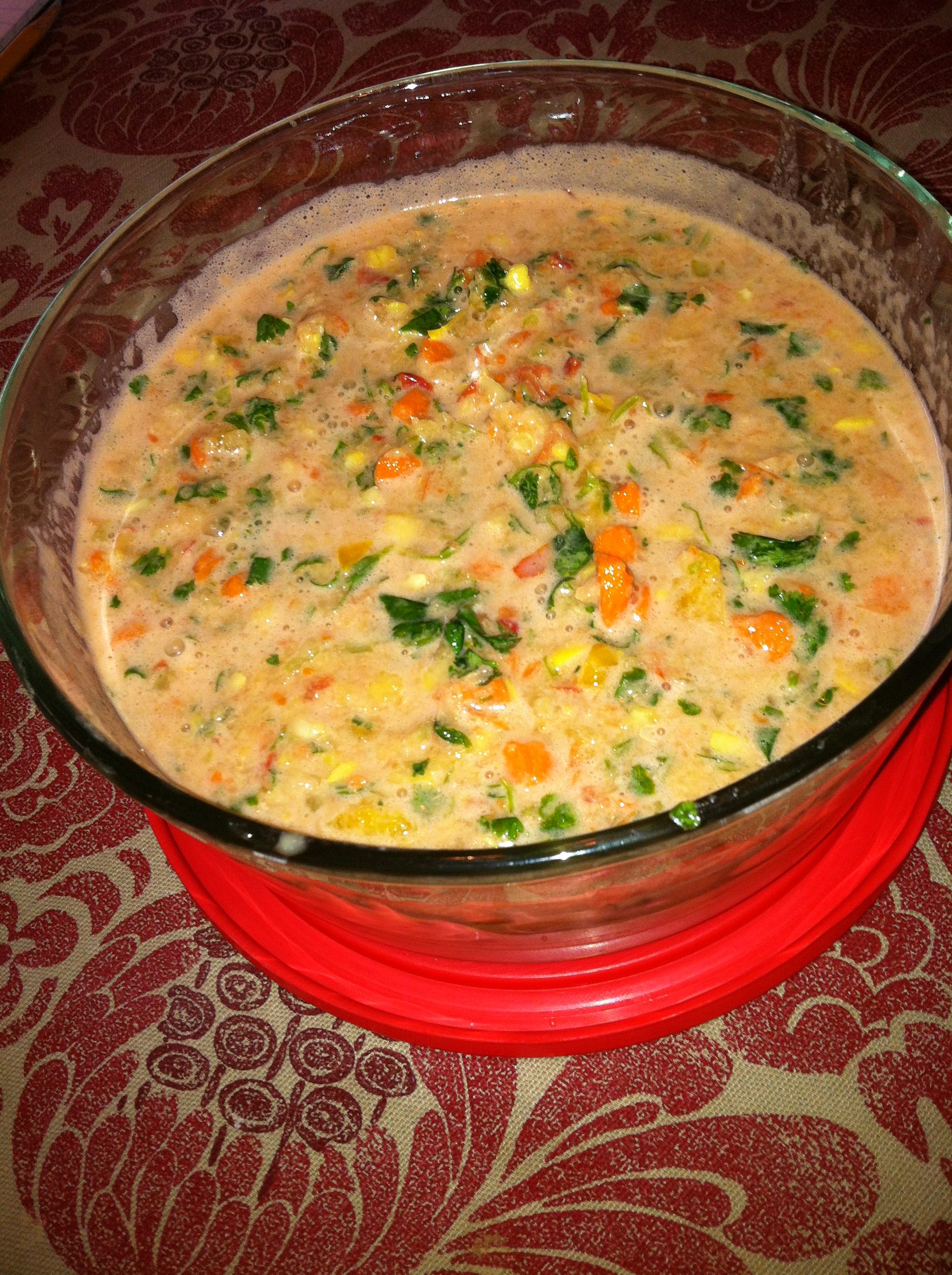 Chilled Veg Blender Soup